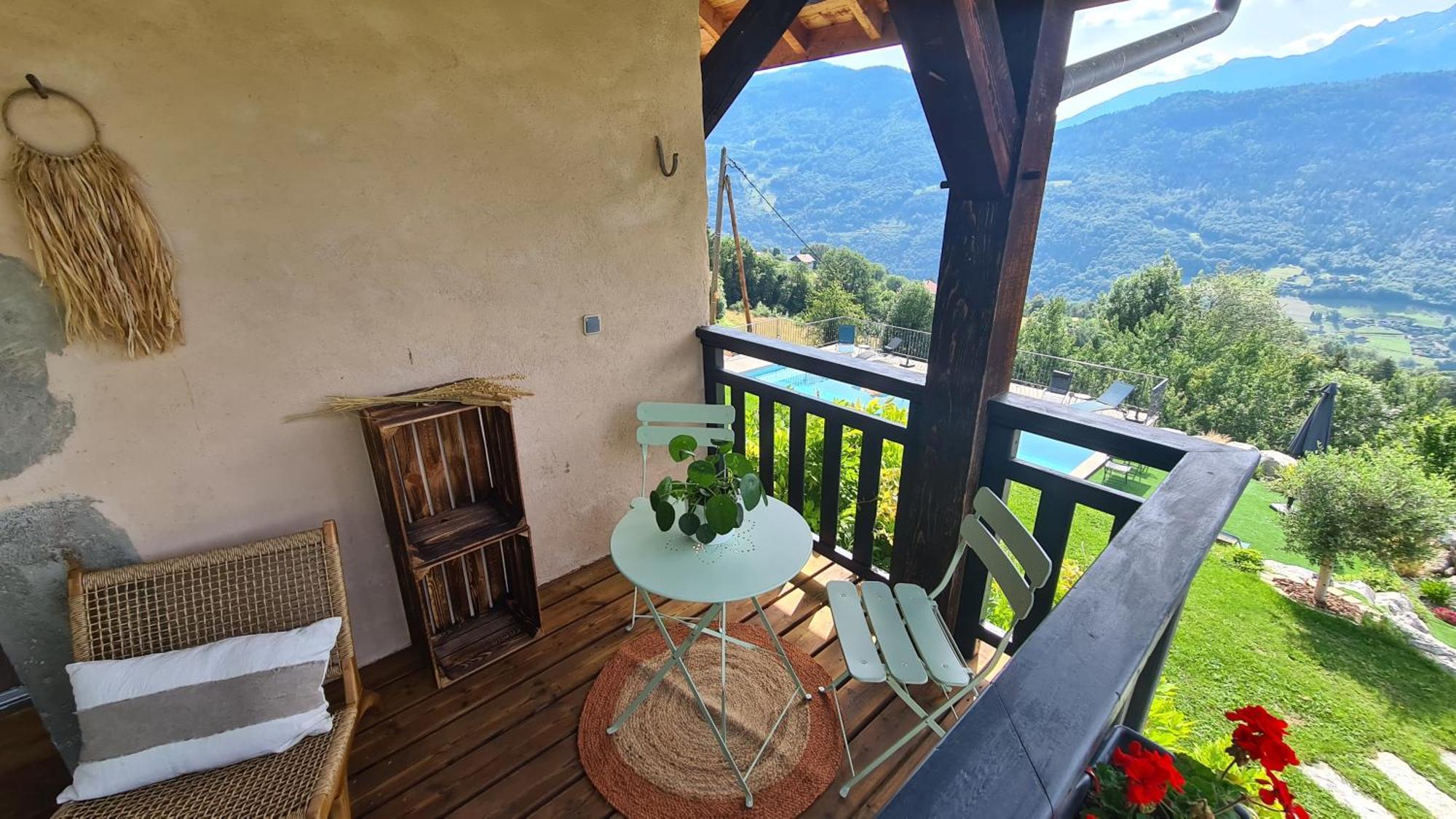 Le Refuge Du Montagnard Panzió Marthod Kültér fotó